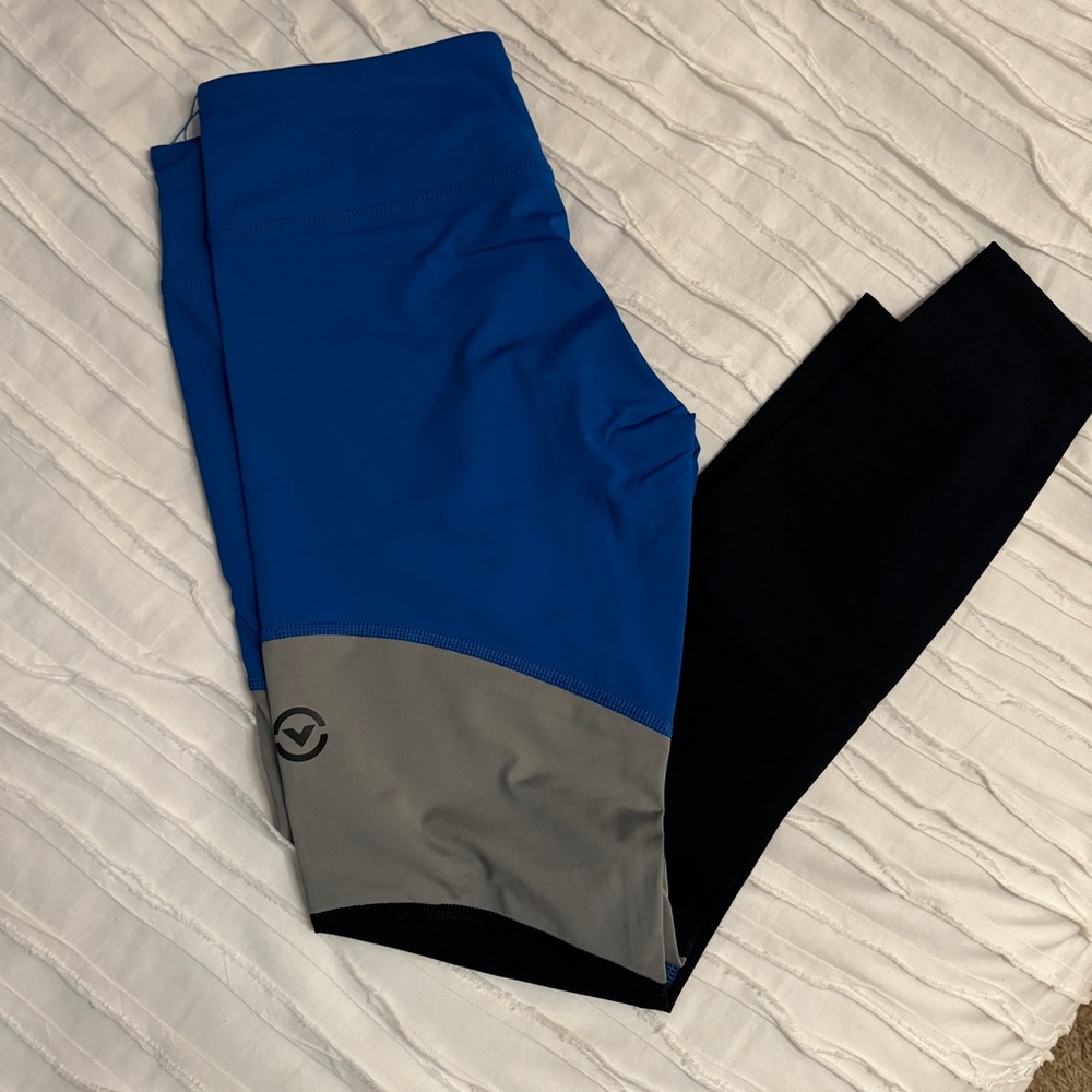 Virus Tights - Blue/Grey